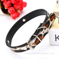 Pet Handmade Pu Leather Pet Collars for Dogs